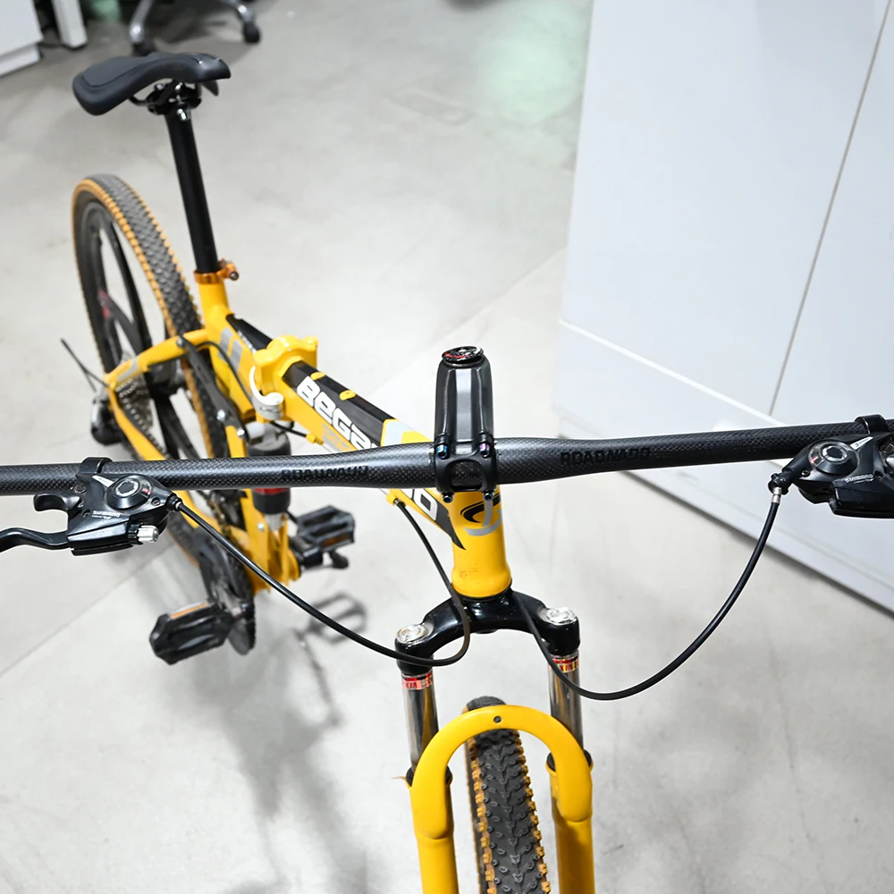 Полностью карбоновый руль T800 для горного велосипеда 31 8*700/720/740/760 мм светильник