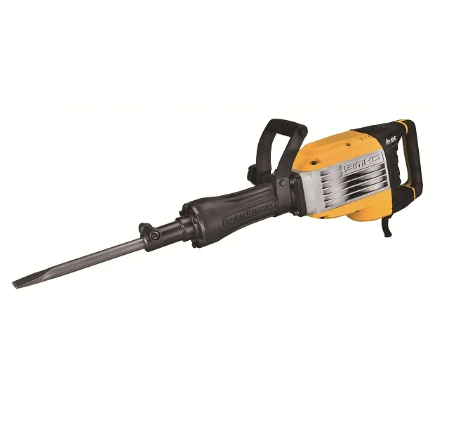 

30mm Hex Shank 1500W rated input power demolition hammer with 360 degree side handle