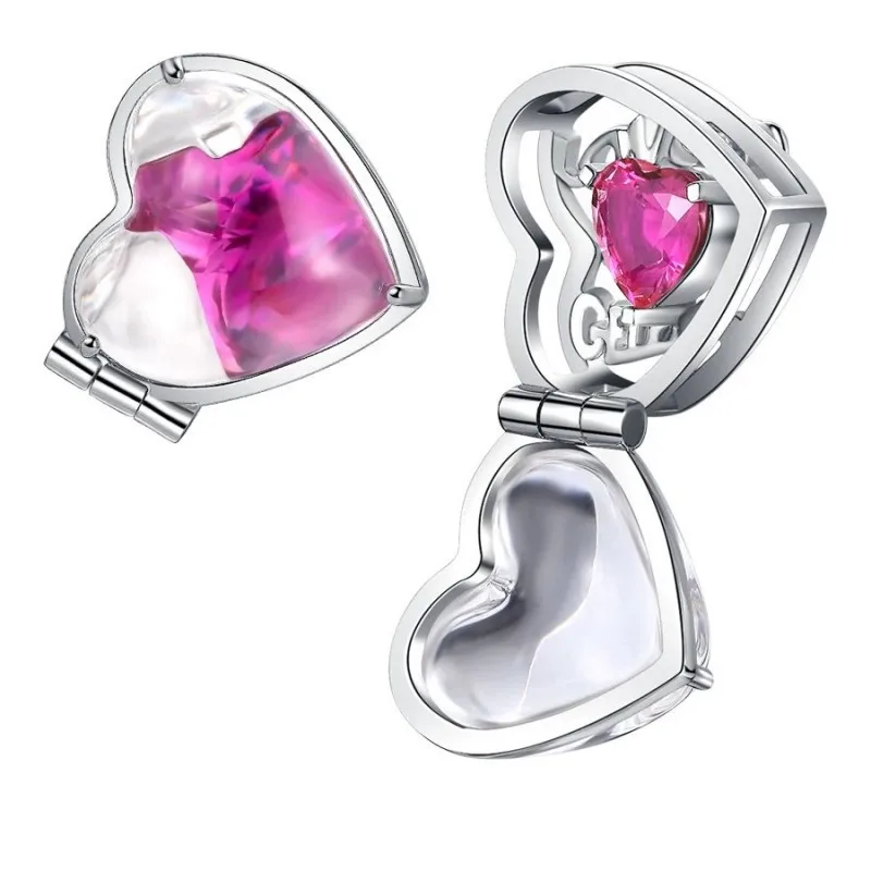 Уникальные Милые и нишевые дизайнерские универсальные серьги с надписью Love из