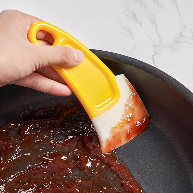 

Silicone Baking Spatula Food Grade Multifunctional Scraper Heat-Resistant Odor-Free Non-Stick Jam Butter Cleaning Baking Tools