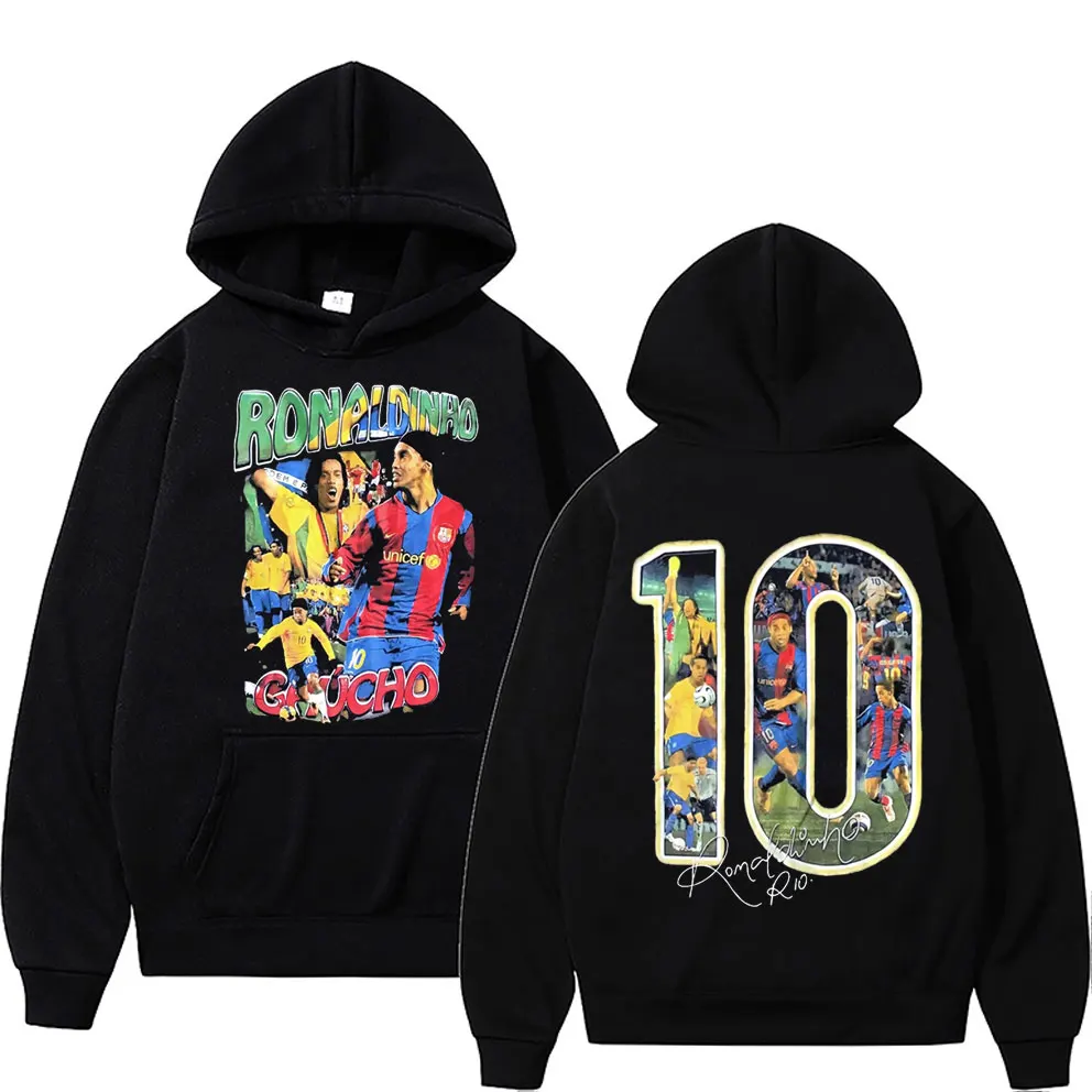 

Awesome Marino Morwood Ronaldinho Graphic Hoodie Man Streetwear Men Oversized Pullover Fashion Sweatshirt Male Hip Hop Hoodies