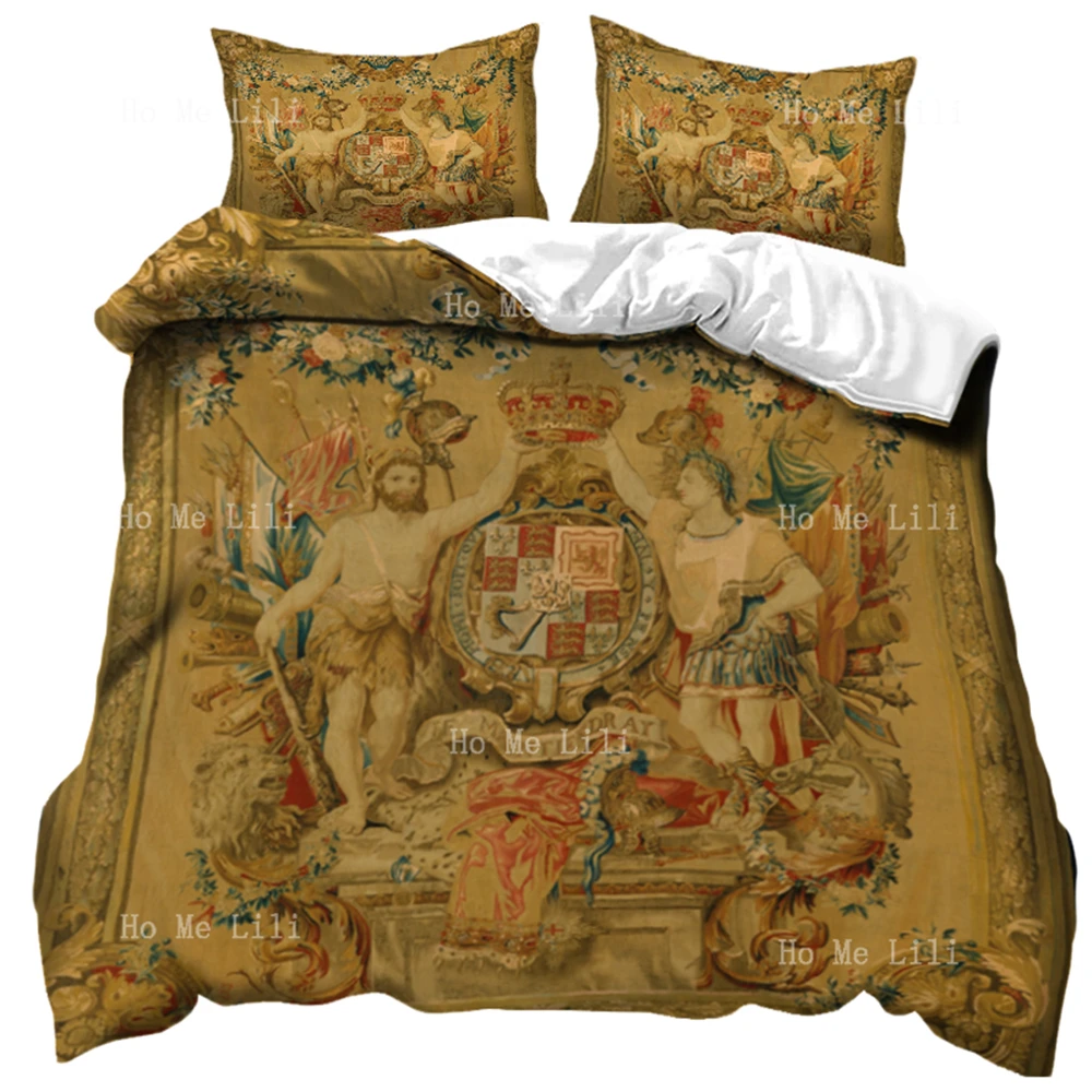 

Комплект постельного белья Микрофибра Метрополитен-музей искусства Геральдическое средневековое искусство Уильяма и Мэри