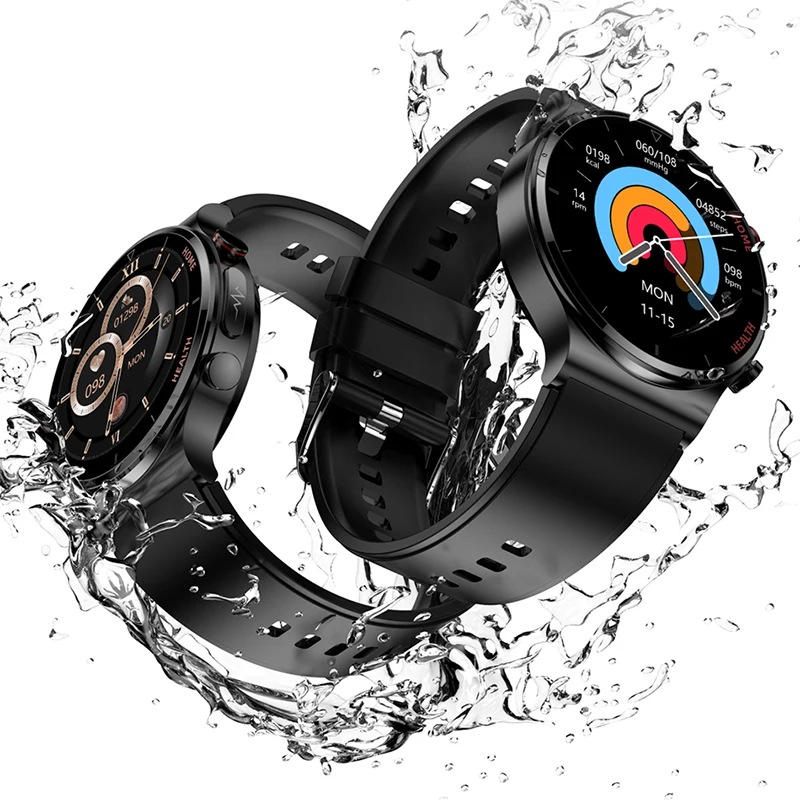 Смарт-часы мужские с измерением уровня сахара в крови и Пульсометром