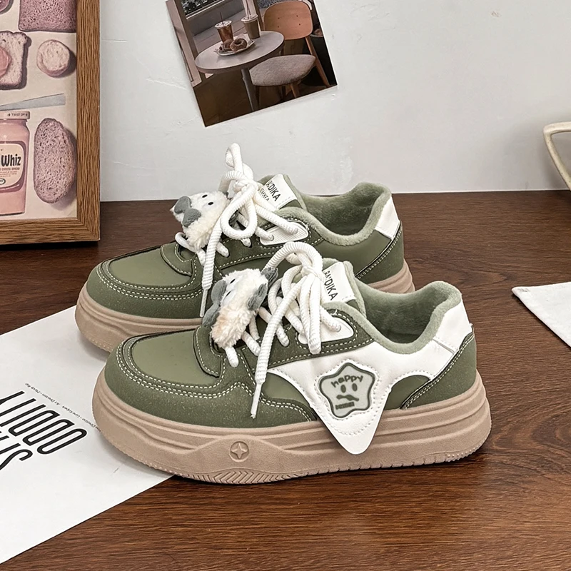 Женская обувь на платформе универсальные повседневные женские кроссовки сабо