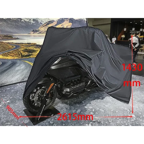 Чехол для мотоцикла DREAMWING Gold Wing GL1800, полная машина, защита от солнца, пыли, без ушей, утолщенная ткань Оксфорд, дождевик для мотоцикла