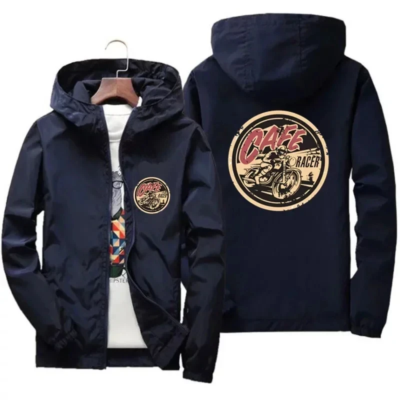 Тонкий непромокаемый Бомбер с принтом для мужчин и женщин на весну осень 2024