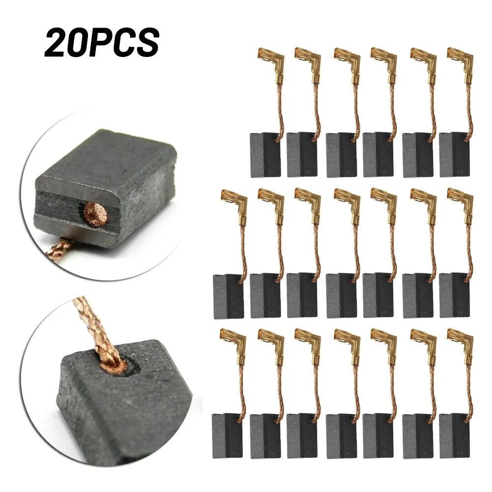 

20pcs Carbon Brushes Engine Coal Brushes CB459 Replacement For MKT GA4530R GA4534 GA5034 JS1000 GA5030 Angle Grinder