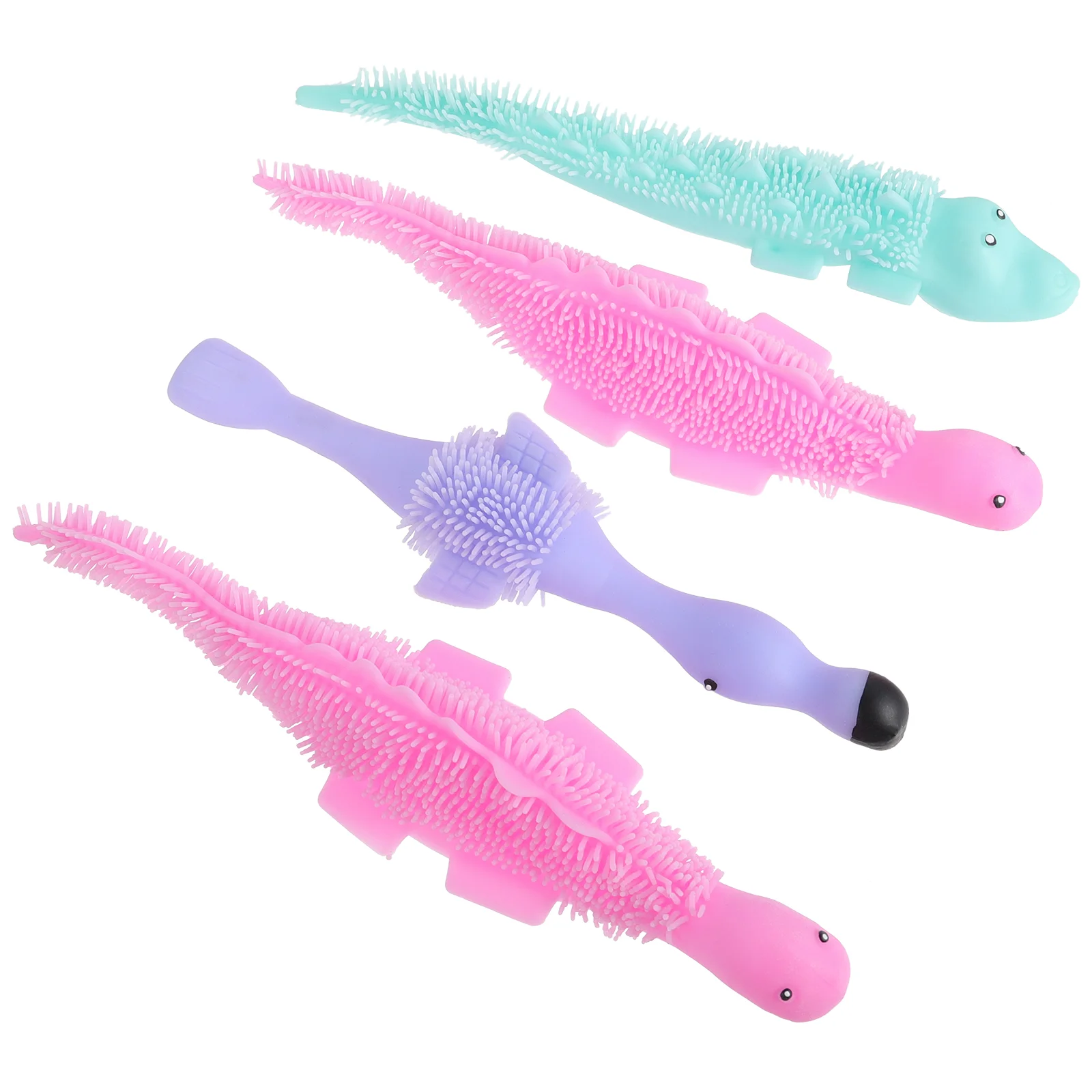

4pcs Funny Novel Interesting Cartoon Stretchy Flying Toys Tricky