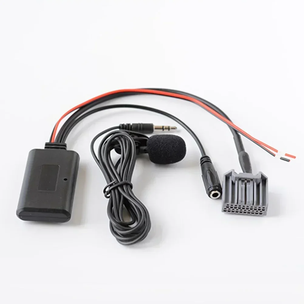 Автомобильный Bluetooth-совместимый адаптер аудио вспомогательного кабеля AUX 5 0 для
