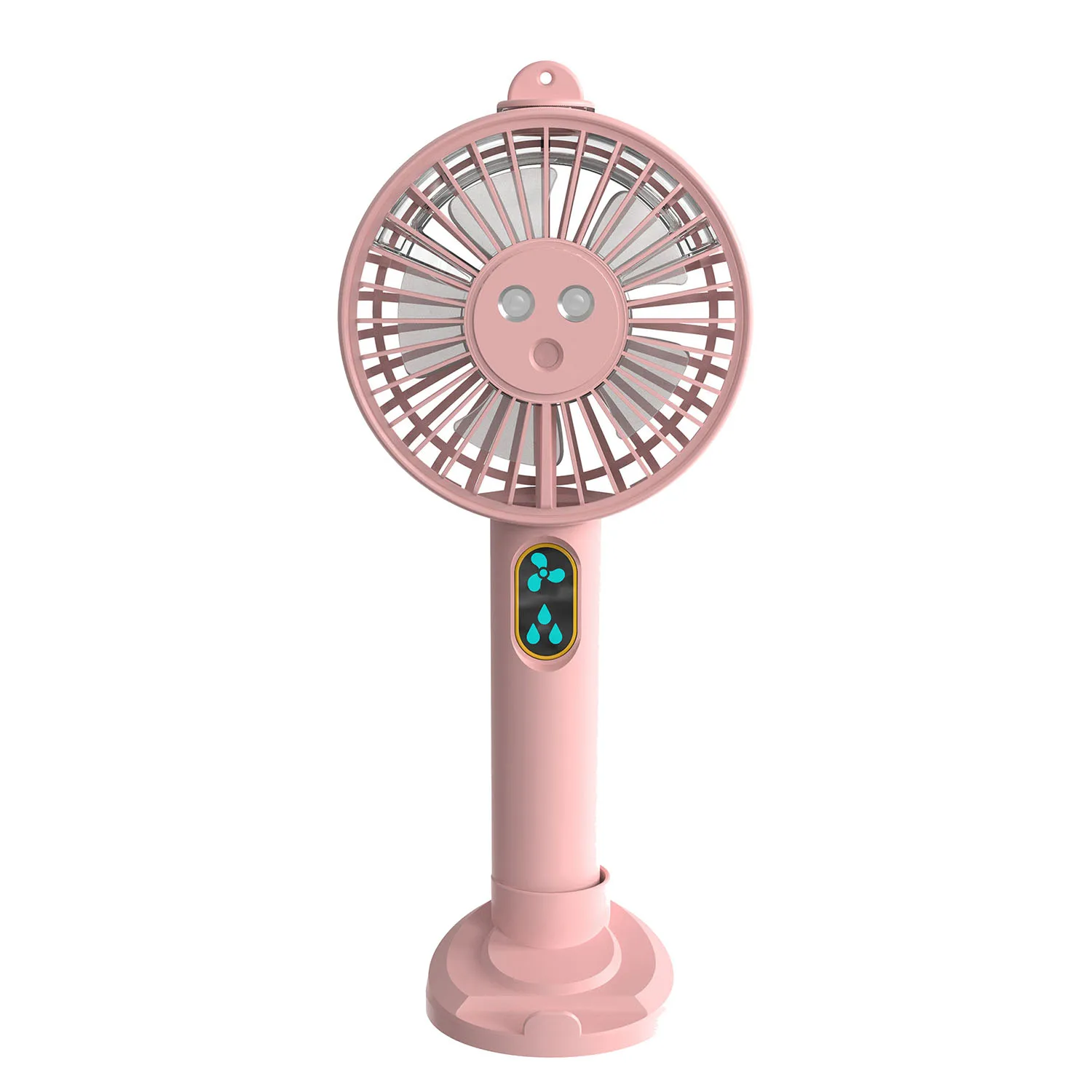 

Portable Fan Water Mist Maker Cooler USB Small Fan Cooling Face Fan Sprayer Steamer Water Cooler USB Fan Cooler Pink