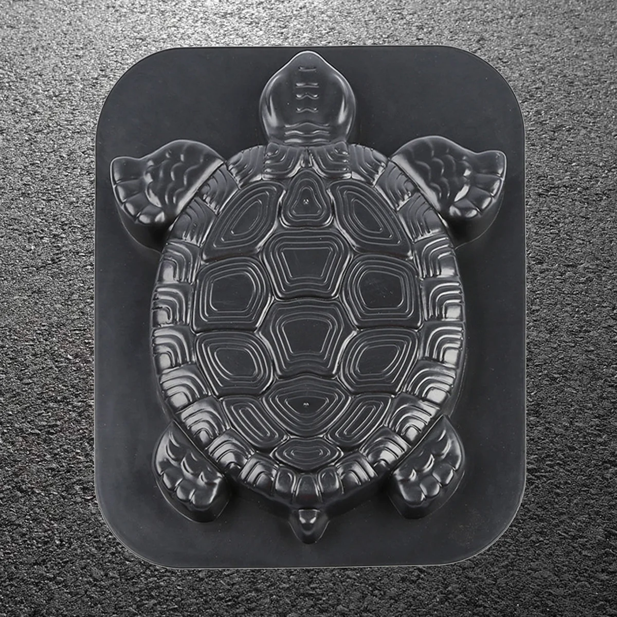

Turtle Path Maker Mold Manually Paving Concrete Molds Stepping Stone Road Making Tool (Black) Cement