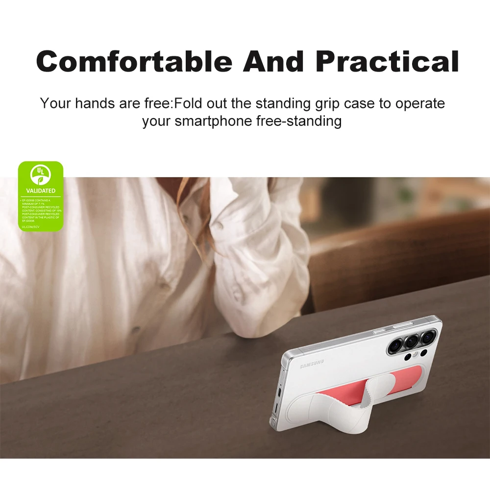 Оригинальный чехол Samsung S25 Ultra Standing Grip для S25Ultra Standing Grip, оригинальный чехол (art.: 3920cc5040d4e) - 3920cc5040d4e