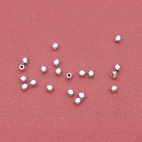 Бусины TOM YANG, античное серебро, 3,5 мм, 100 шт.