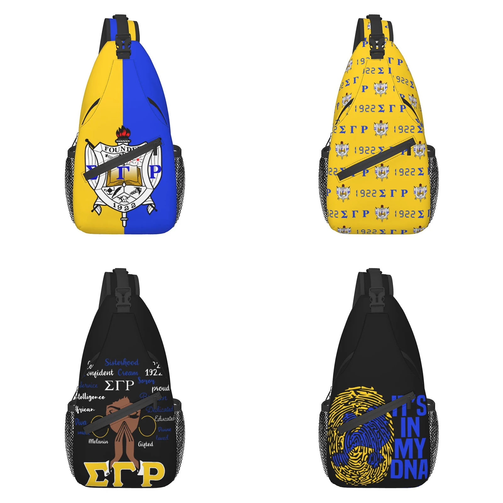

Sigma Gamma Rho 1922 SGR Сумка-слинг Через Плечо Рюкзак через плечо нагрудная сумка для женщин и мужчин