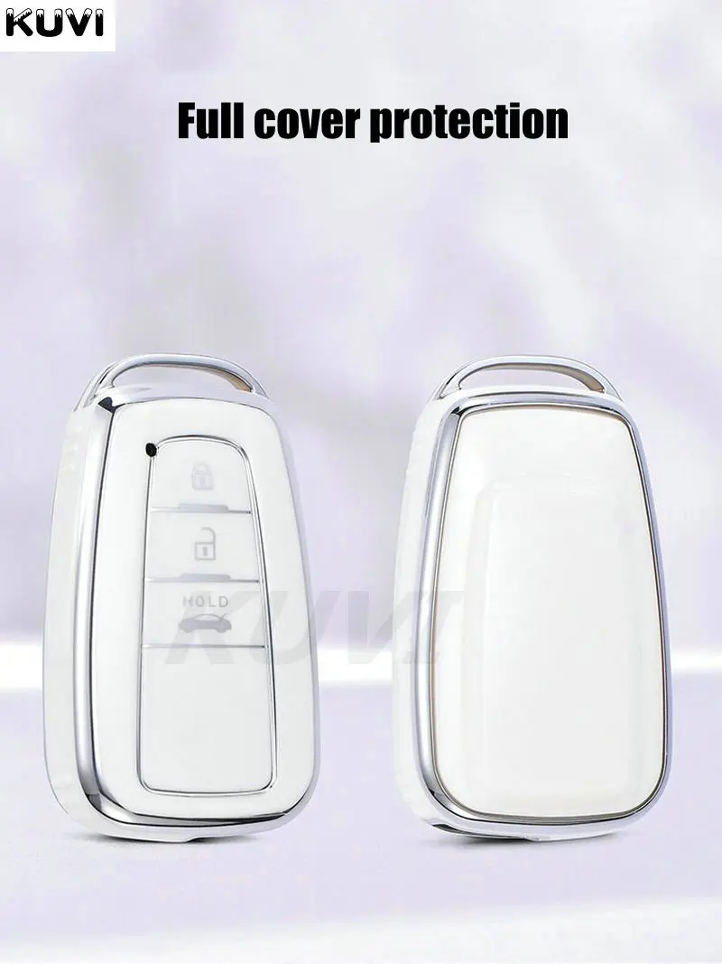 Модный чехол из ТПУ для автомобильного ключа с дистанционным управлением Toyota