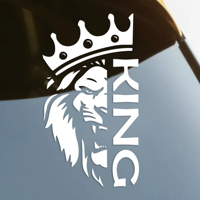 

Lion King Car Sticker Label Paste 20 CM White