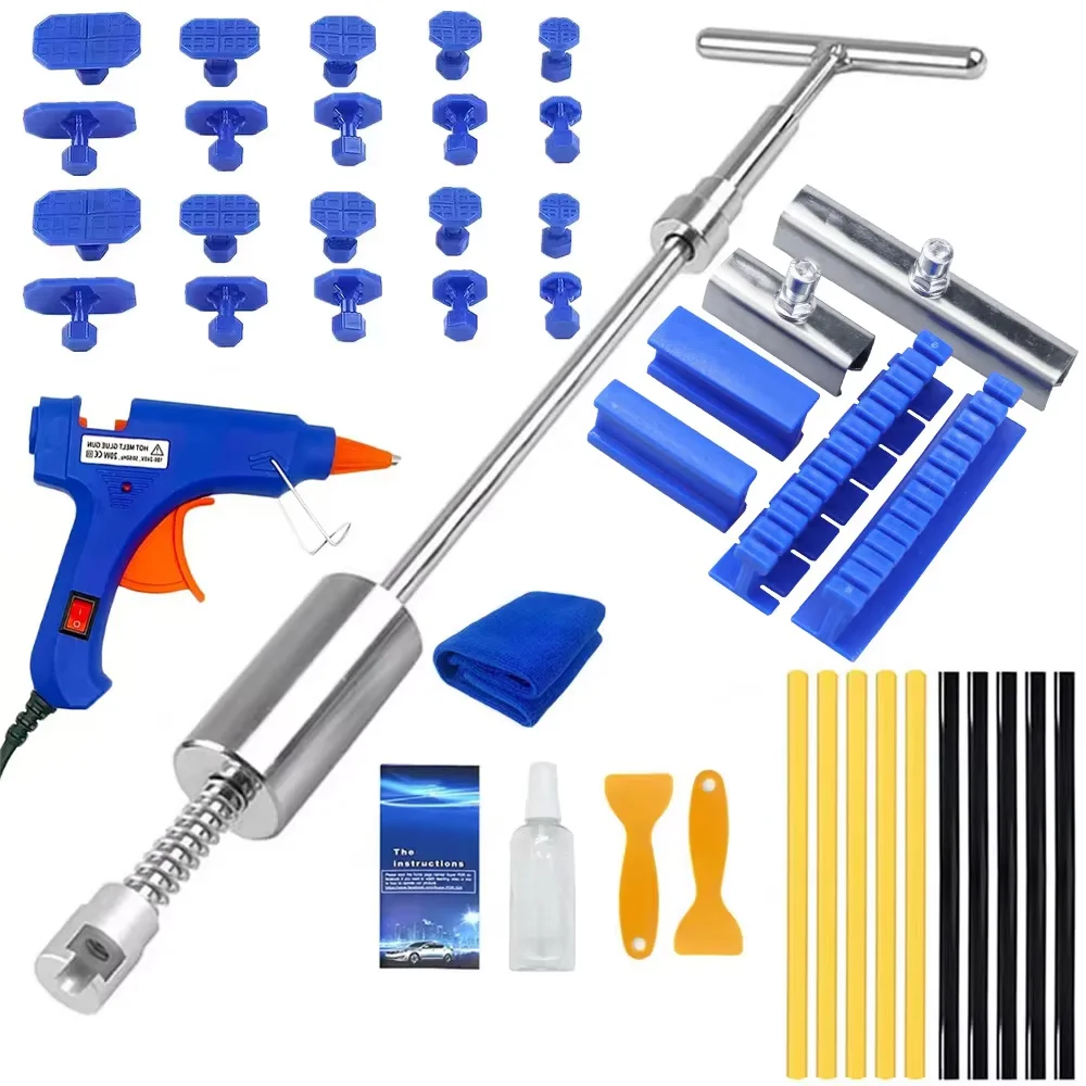 

Набор Инструментов Для Удаления Вмятин Автомобиля, Комплект Для Ремонта Бампера Без Покраски