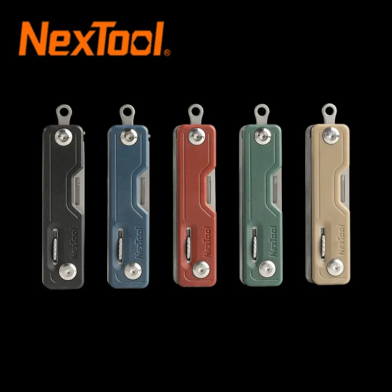 

Многофункциональный мини-нож Nextool 10 в 1, Многофункциональный складной нож, ножницы, отвертка, инструмент для кемпинга фруктов, для выживания на природе, острый резак