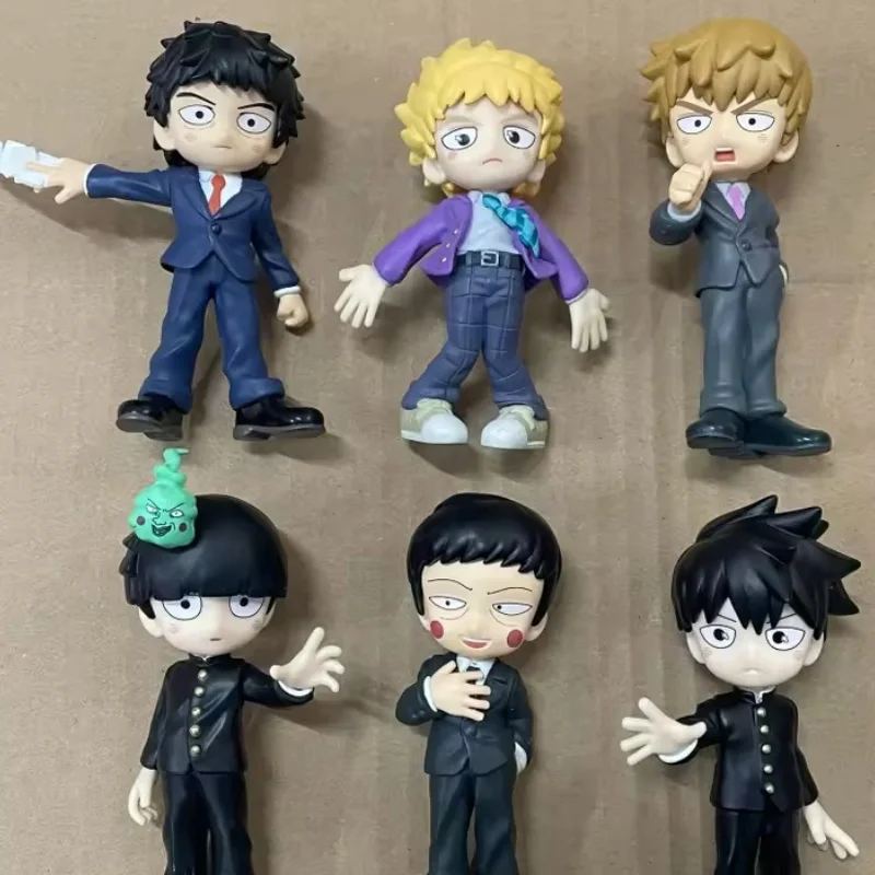 Фото В наличии: Bushiroad Palverse Mob Psycho 100 III, оригинальная мини-фигурка Шигэо Кагеямы (чиби), коллекционные аниме-игрушки №1