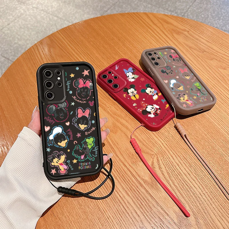 Чехол для телефона с изображением Микки Мауса и Дональда Дак веревки лестницы