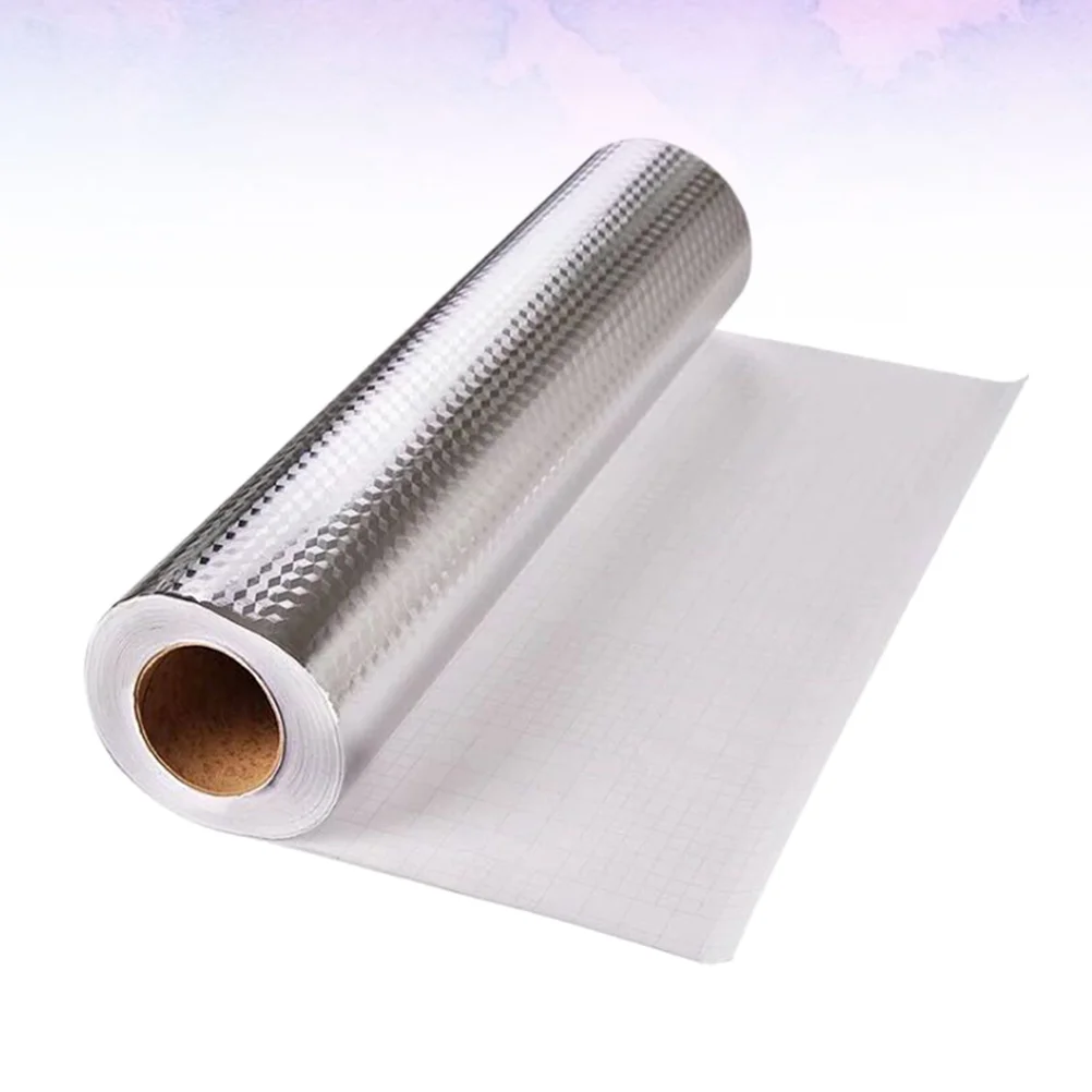 

Kitchen Sticker Stickers Countertop Oil Liner Shelf Liners Drawer Cabinet Backsplash Decal Wall Waterproof Paper Contactproof