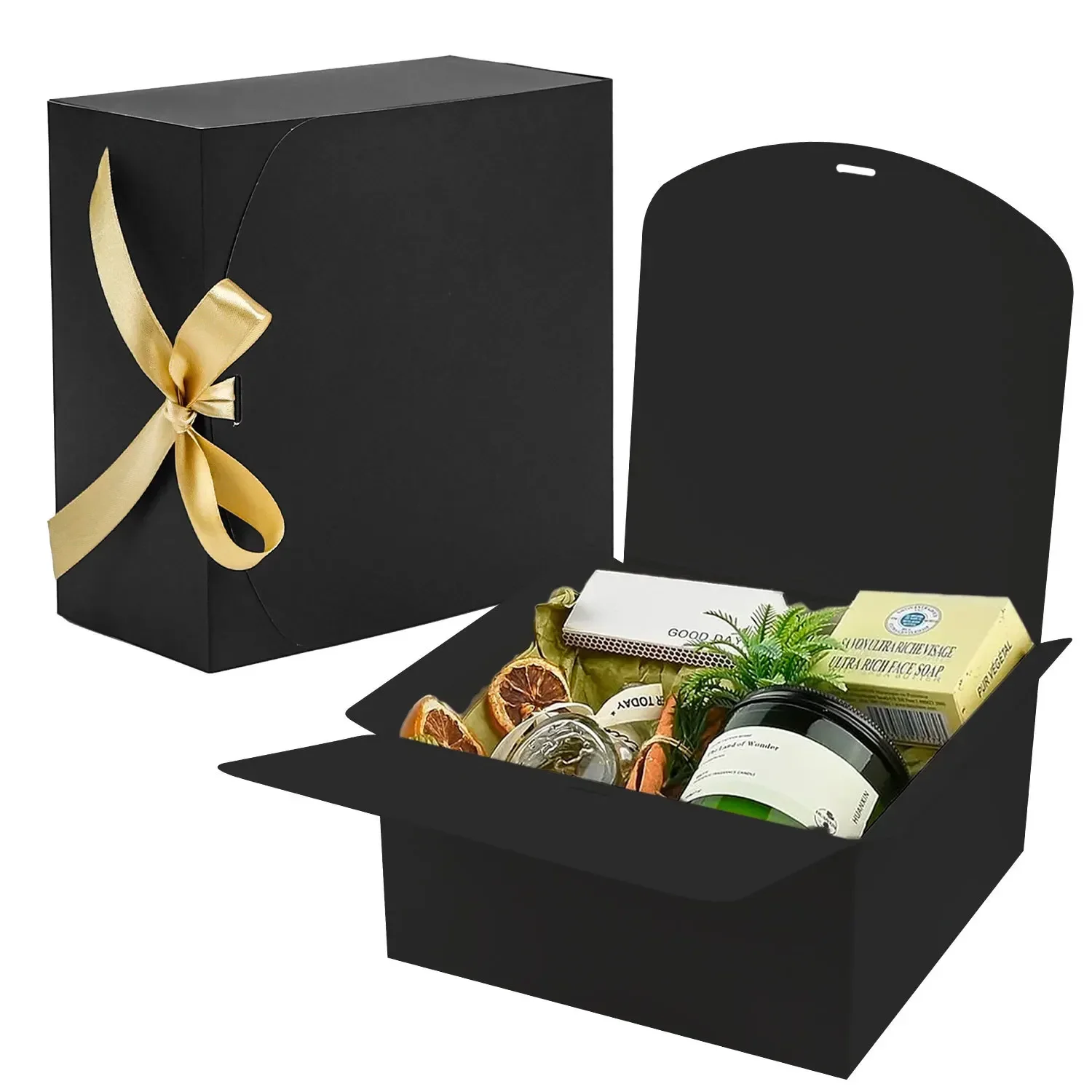 

Подарочные коробки из крафт-бумаги 6/10 шт