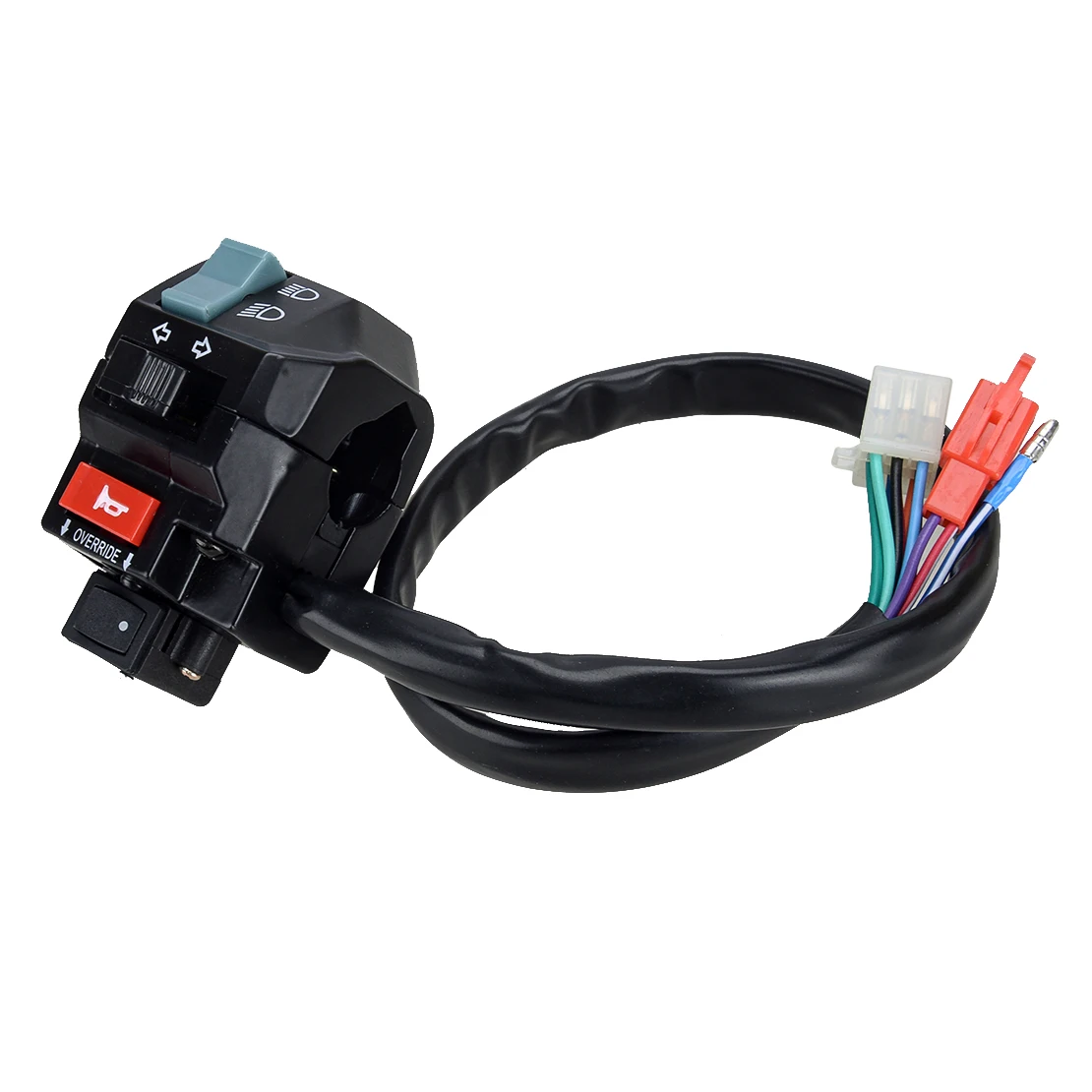 Переключатель функции левого руля мотоцикла в сборе подходит для Linhai 260cc 300cc LH260