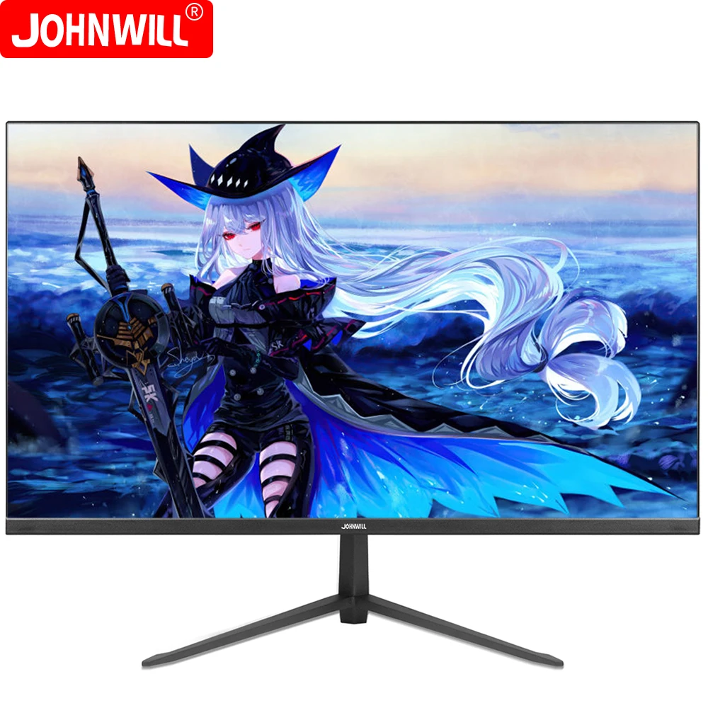

23.8 Inch PC Monitor IPS 75Hz 1080P Lcd Display HD Desktop Gaming Gamer Computer Screen Flat Panel HDMI-compatible/VGA