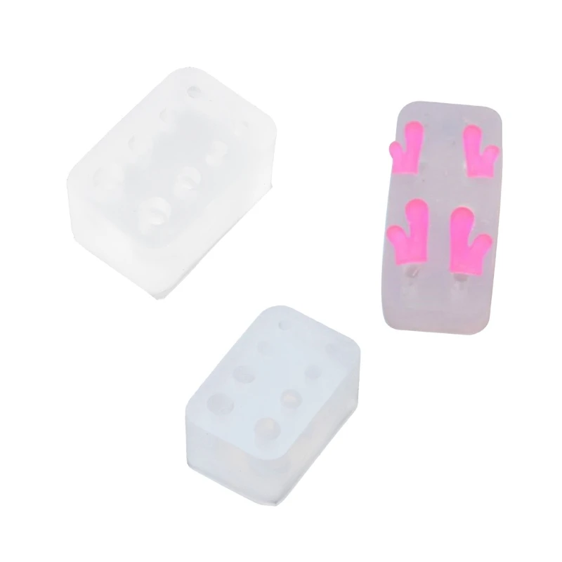 Мини-дьявол/крупный рогатый скот/овецкий рог силиконовая форма ремесленный