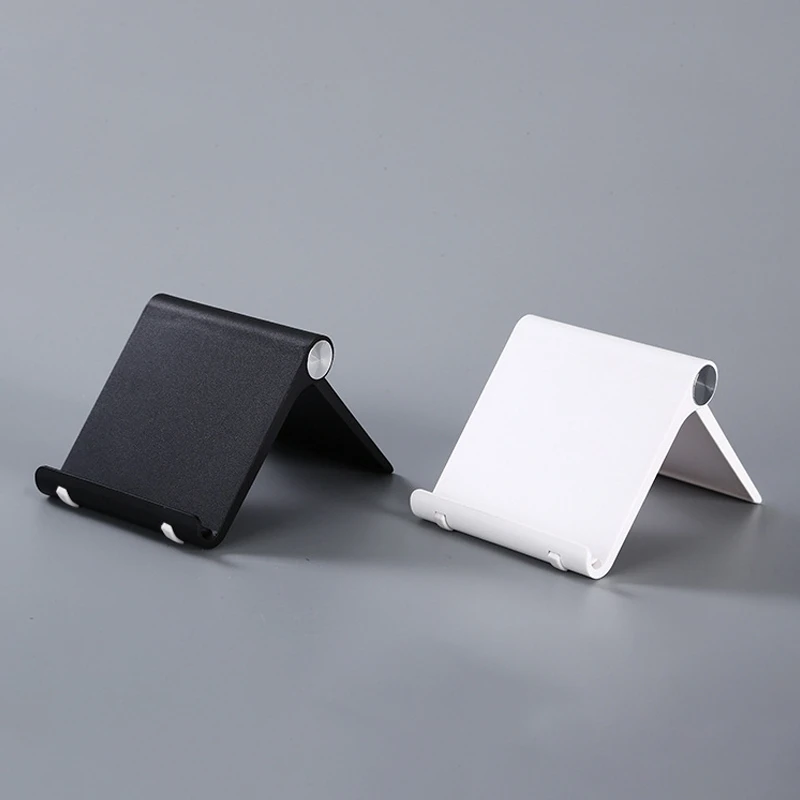 

Universal Desk Standing Phone Holder Portable Foldable 100 Degree Adjustable Stand for Xiaomi IPhone Smart Phone