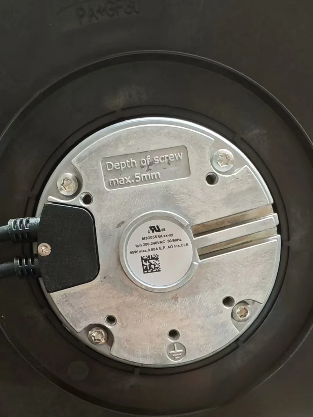 Фото R3G190-RC03-06 100% НОВЫЙ Оригинальный центробежный вентилятор ebmpapst, произведенный в Германии, 0.7A 65/80W 2810 об/мин, с регулируемой частотой вращения №1