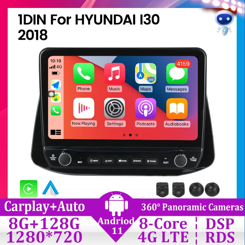 Универсальная автомобильная интеллектуальная система Android 11 автомобильное