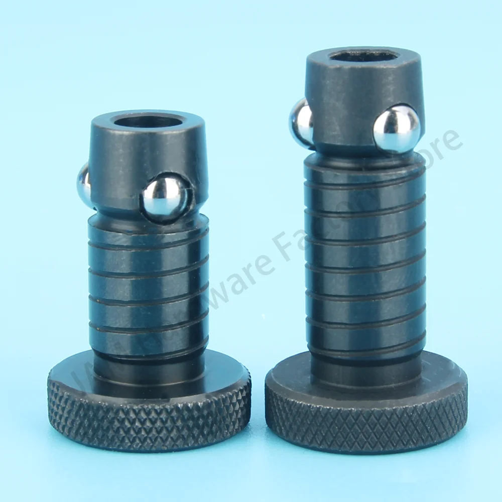 

Factory Outlet MJ119 Carbon Steel With Black Oxide Ball Lock Pins Flange Shank Hex Wrench Locating Pins
