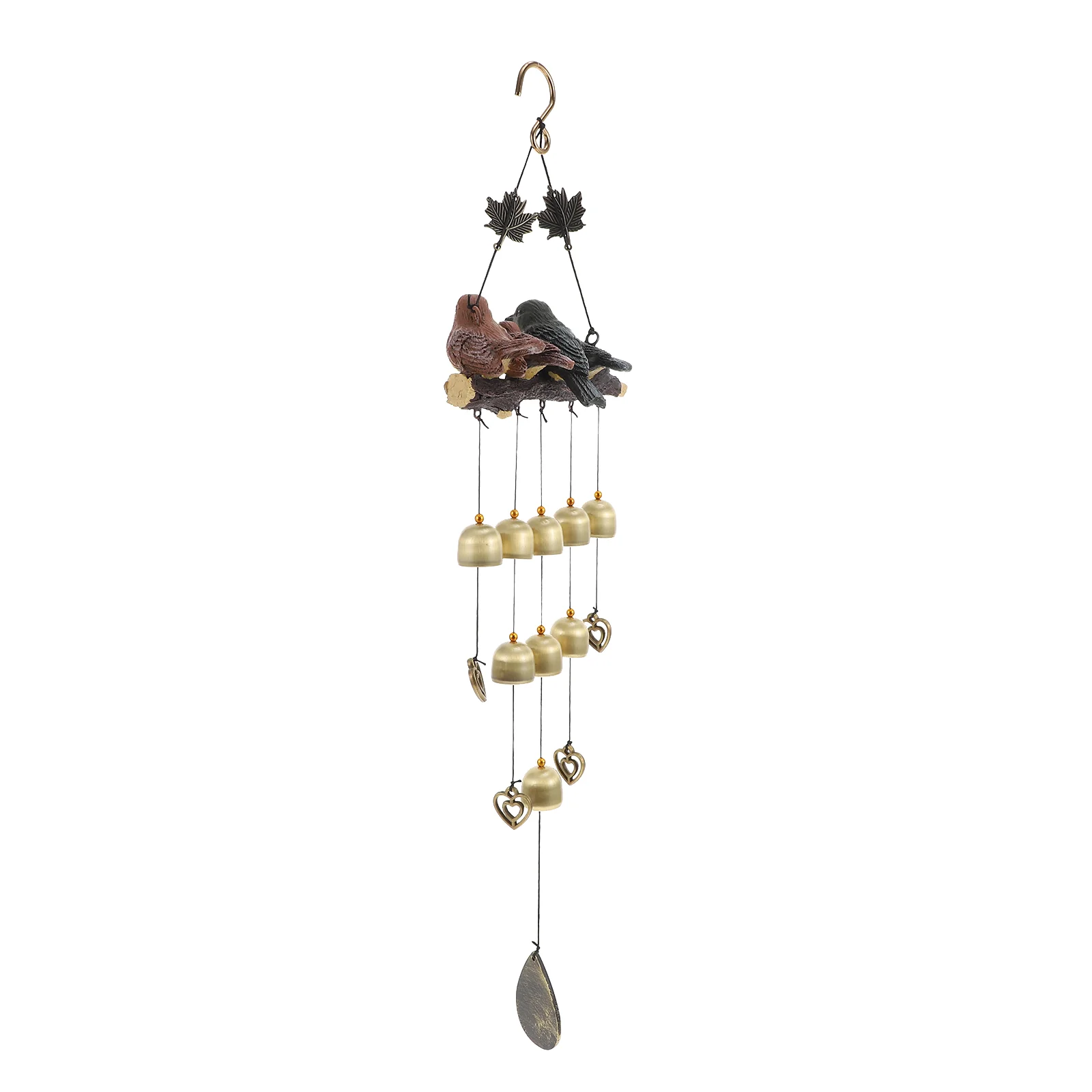 

Outdoor Pastoral Style Bird Wind Chime Home Courtyard Decorative Bell Pendant