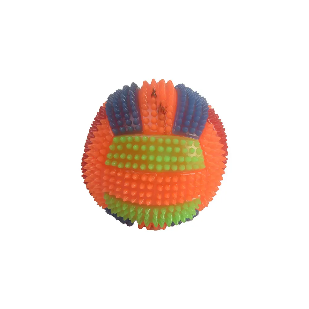 

Fitness Spiky Massage Balls Trigger Point Sports Balls Flashing Light Changing Bouncing Foot Pain Relief Hedgehog Ball