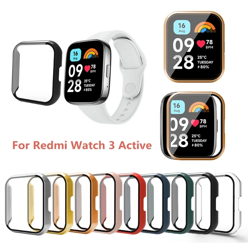 

Shockproof PC Case Protector for Watch 3 Active Smartwatch Durable Housing Protections Shells Shockproof Watch Drop Shipping