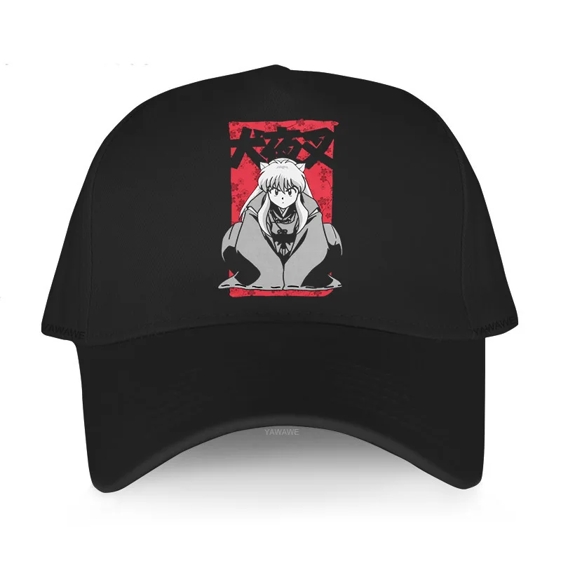 

Men's fashion many color caps New arrival Feudal Demon Inuyasha Funny Design Baseball cap drop shipping Unisex Outdoor hats
