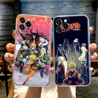 naruto kakashi phone case for iphone 11 12 13 pro max xr xs x 8 7 se 2020 plus cute shockproof clear soft tpu cover naruto anime