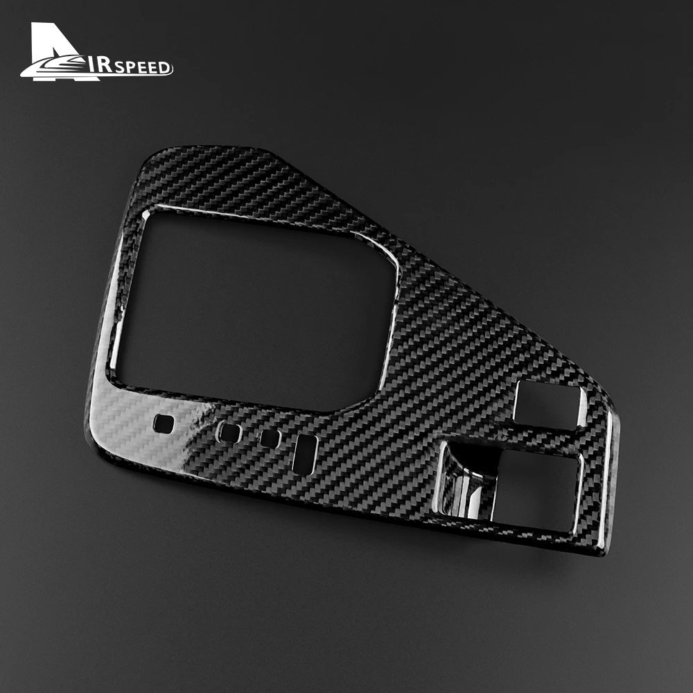 Наклейка из настоящего твердого углеродного волокна для Subaru Crosstrek 2024 Impreza