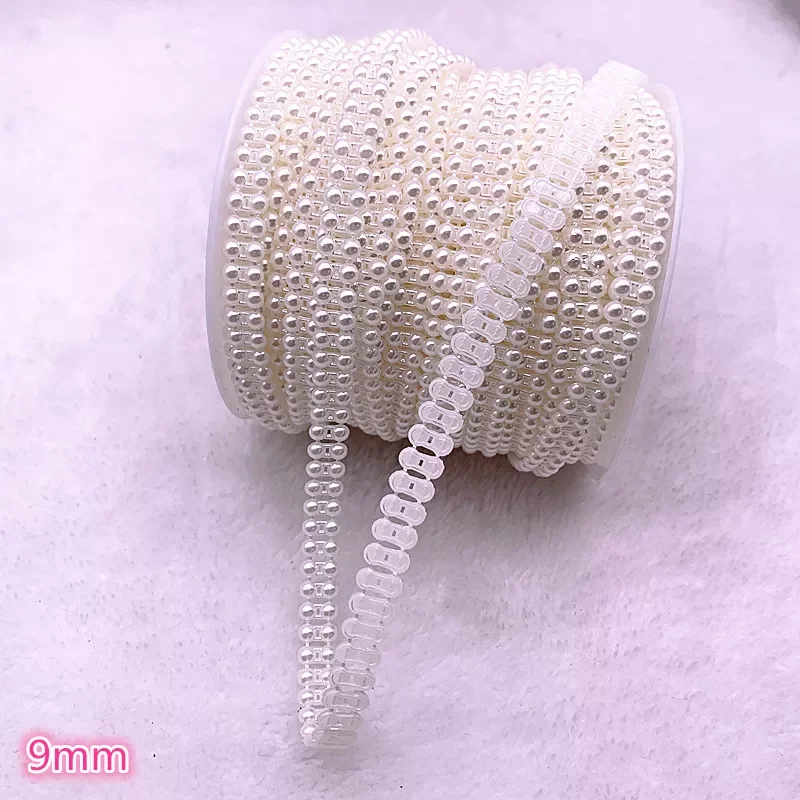 

Искусственный жемчуг с плоским основанием, Цветочная цепочка из бусин, гирлянда, цветы, украшение для свадебной вечеринки, аксессуары «сдел...