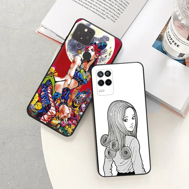 Черный матовый чехол для телефона Motorola Moto Edge 30 40 20 Pro G200 One Fusion JOJO's JOLYNE CUJOH Pixel 8a 7a 6a