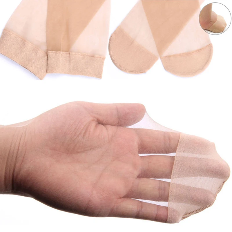 20pcs=10 Pairs Women Socks Summer Transparent Ladies Ultrathin Breathable Sock Soft Silk Smooth Sox Fashion Comfortable Sokken