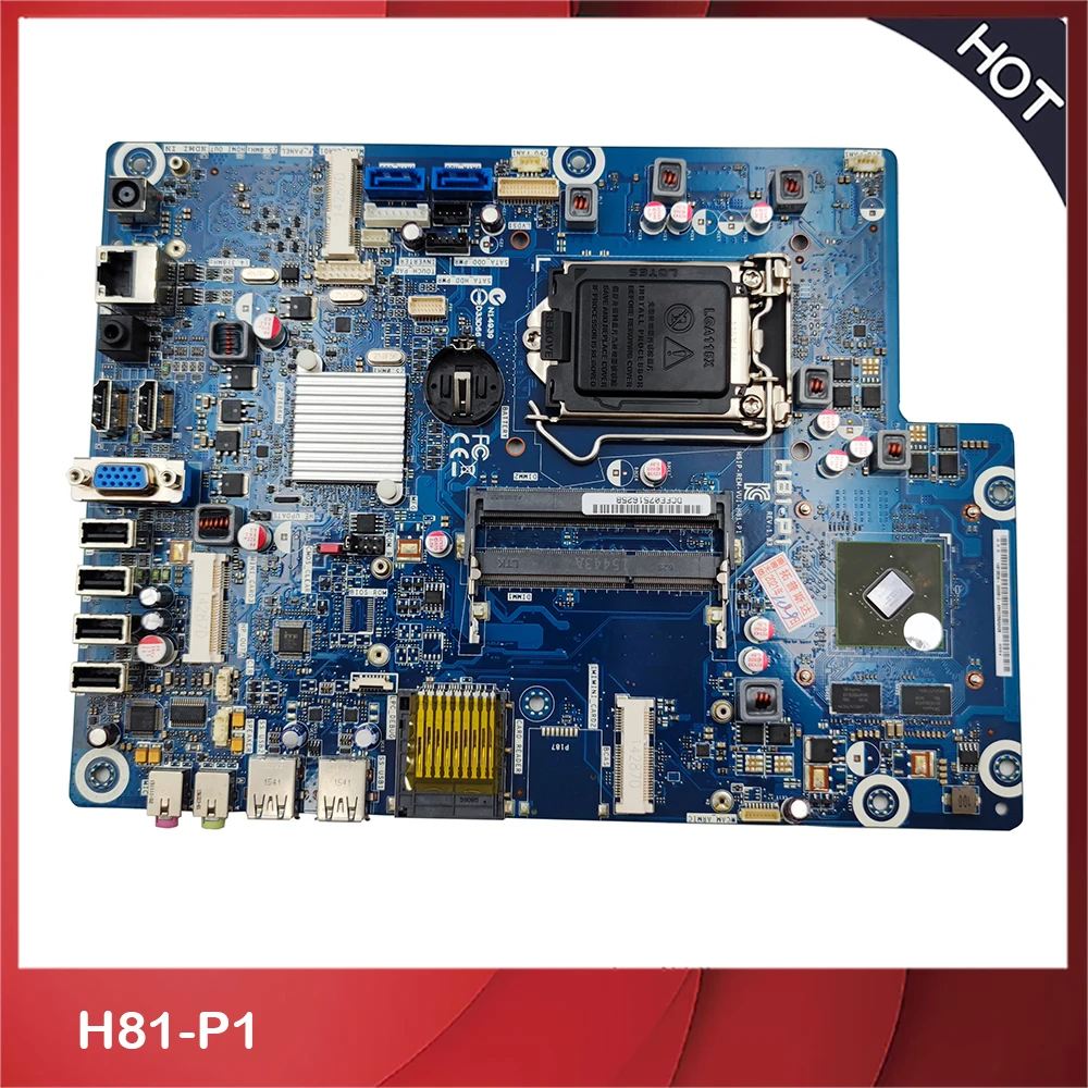 

Original All-in-One Motherboard For PEGATRON H81-P1 MSIP-REM-VUI-H81-P1 1150 H81 Perfect Test, Good Quality