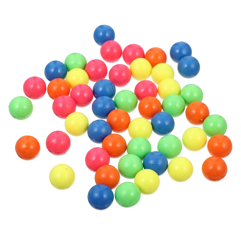 

200pcs Plastic Abacus Spacer Beads Round Loose Beads Counting Balls Children Counting Toys