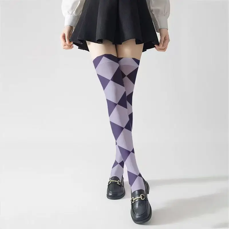 Фото Аниме Puella Magi Madoka Magica Akemi Homura, чулки для косплея, гольфы в форме пламени и демона, аксессуары для костюма на Хэллоуин №2