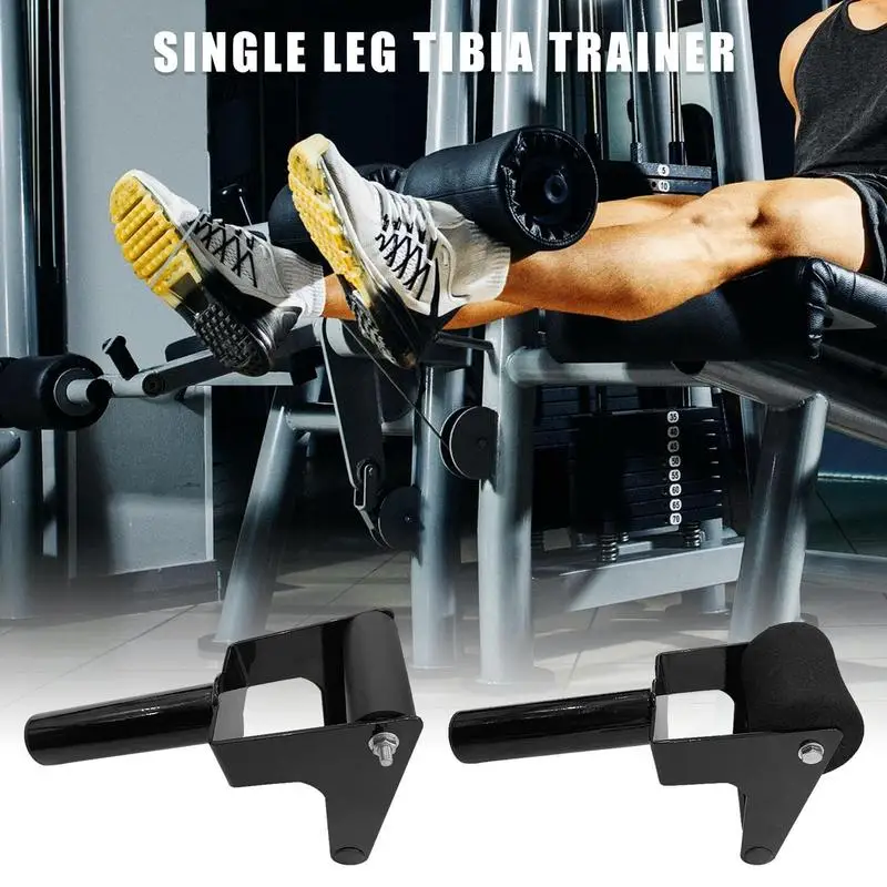 

Tibialis Trainer Calves Tib Workout Fitness Machine Iron Single Leg Training Exerciser Calf Raise Bar For Knees Ankles Tibialis