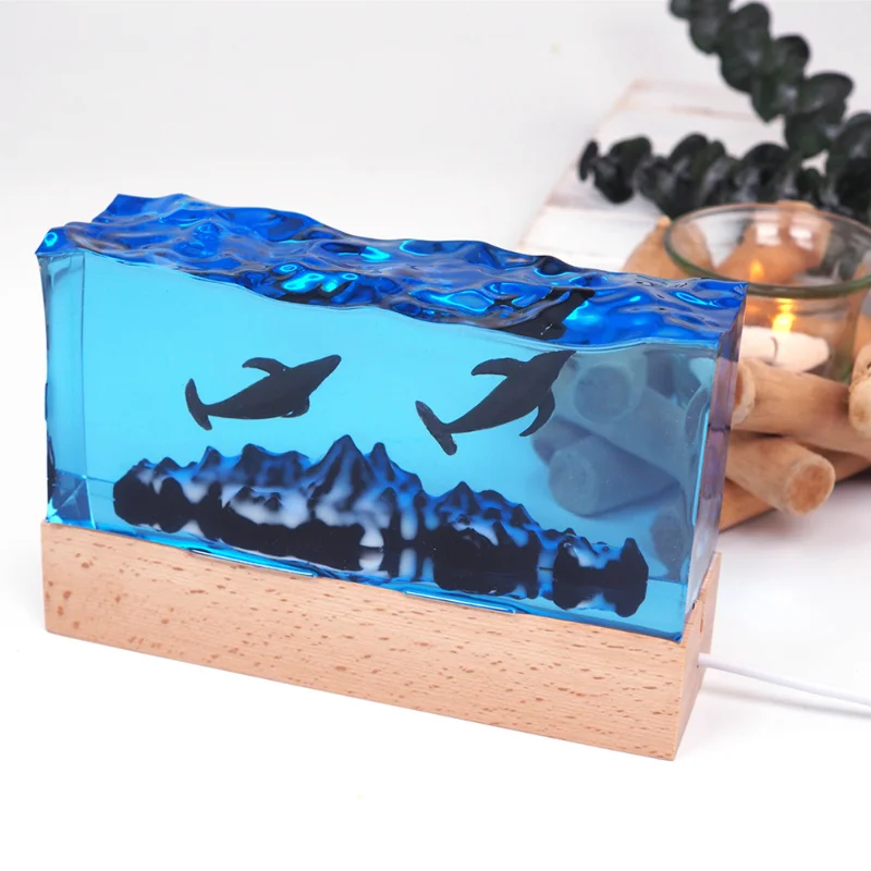 Силиконовая форма для литья &quotГорная морская волна&quot