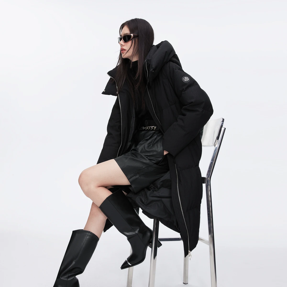 Женская зимняя утепленная куртка BOSIDENG