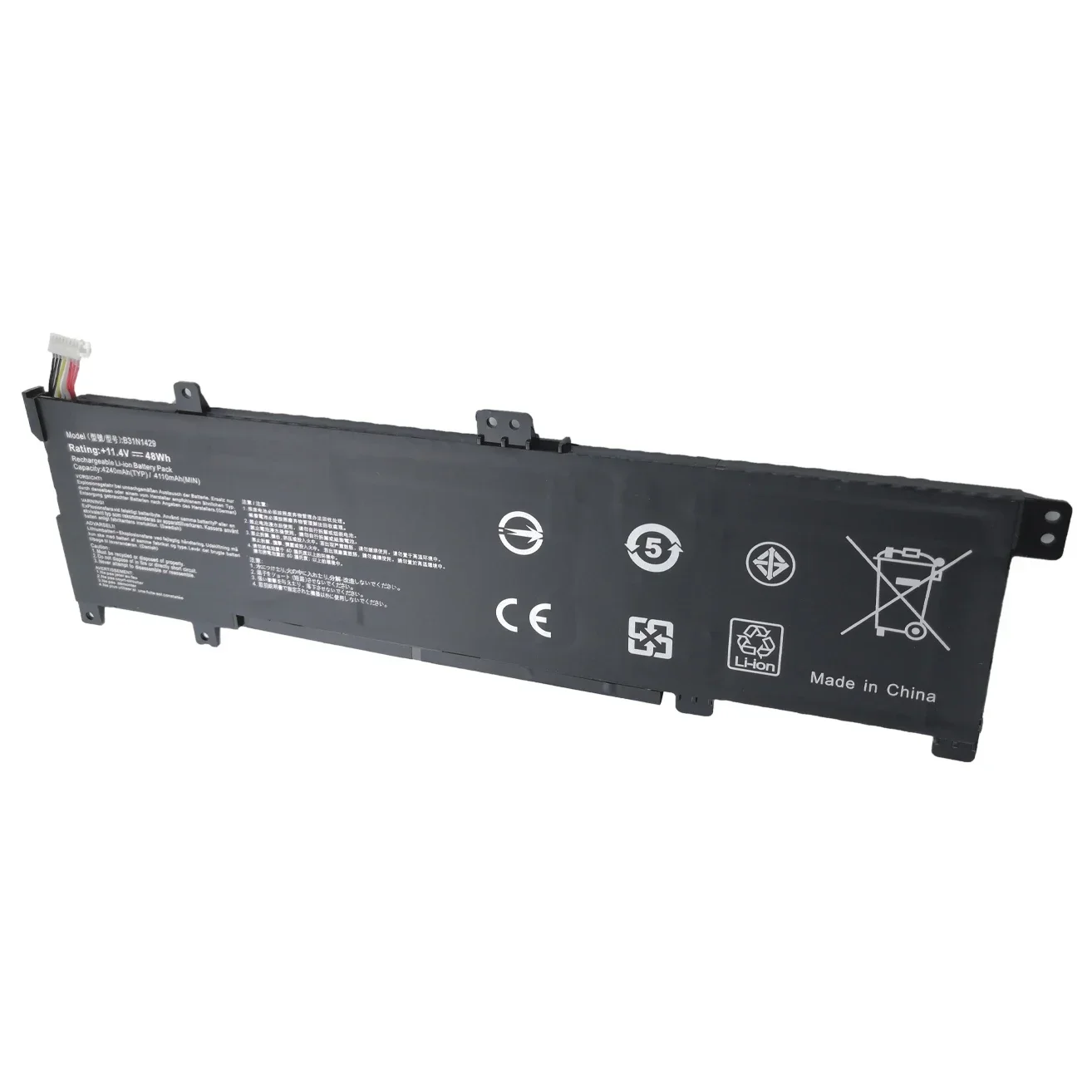 Новый аккумулятор B31N1429 для ноутбука ASUS Vivobook A501L A501LX A501LB5200 K501U K501UX K501UB K501UW K501LB K501LX