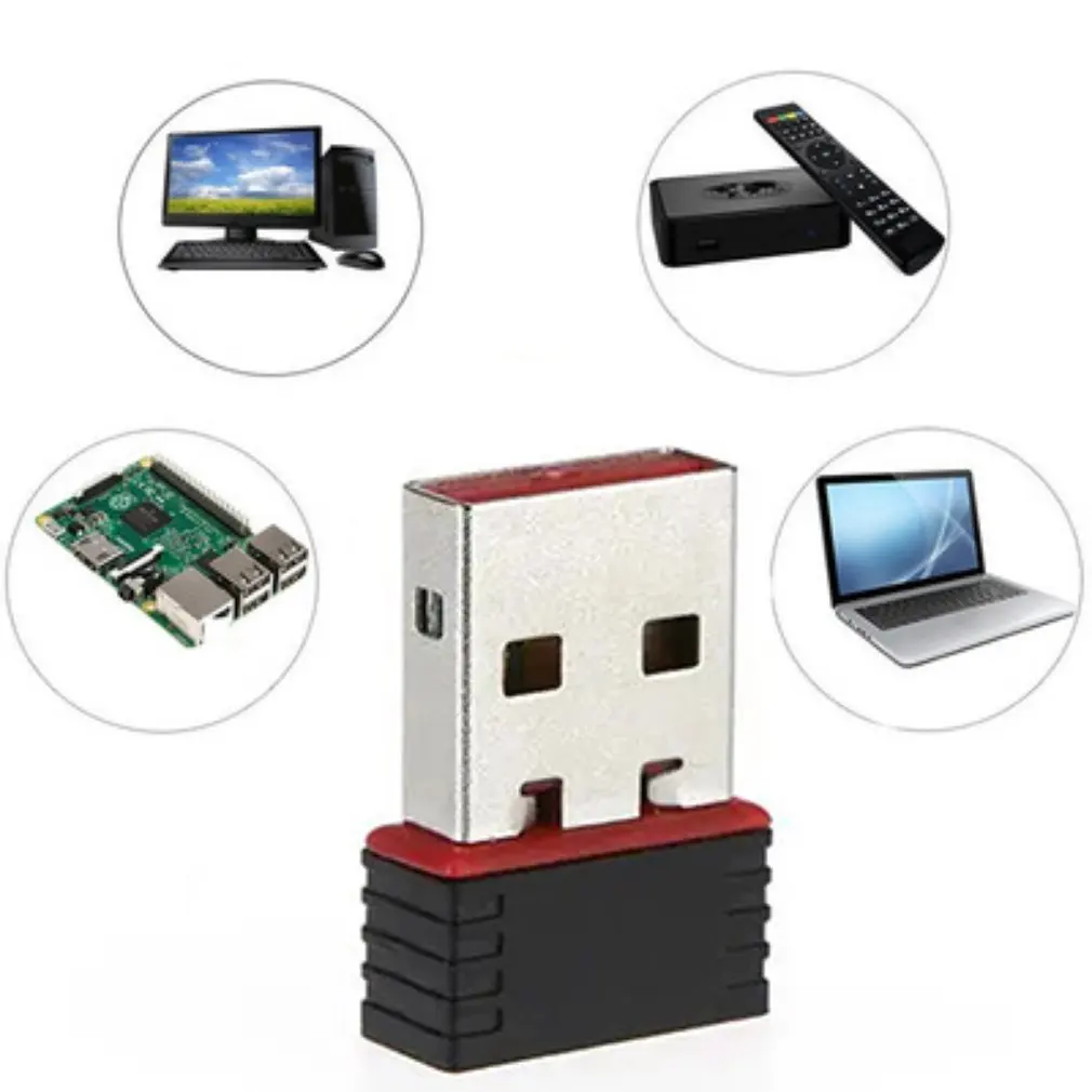 

Мини Wi-Fi Беспроводной адаптер приемник USB 2,0 Сетевая карта 150 Мбит/с 802,11 Ngb для Macbook XP ПК ноутбука USB Wi-Fi антенна